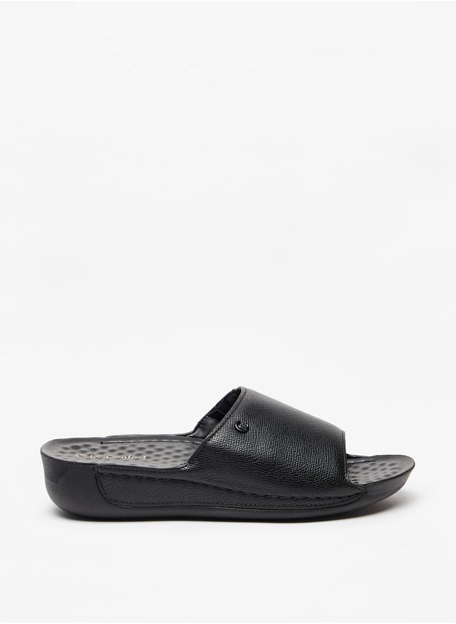 Le Confort Women's Textured Stitch Detail Slip-On Sandals  - Image 3