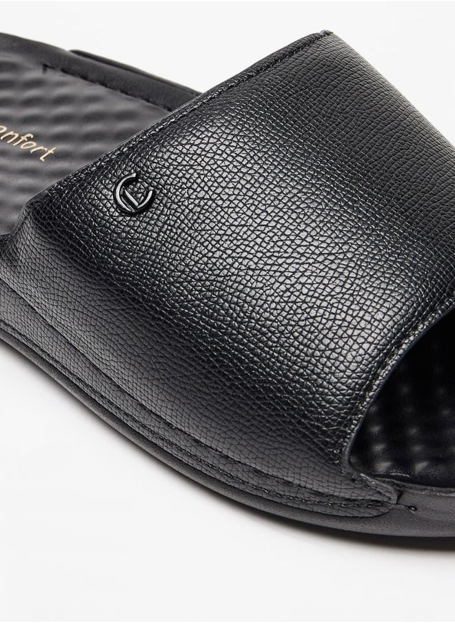 Le Confort Women's Textured Stitch Detail Slip-On Sandals  - Image 5
