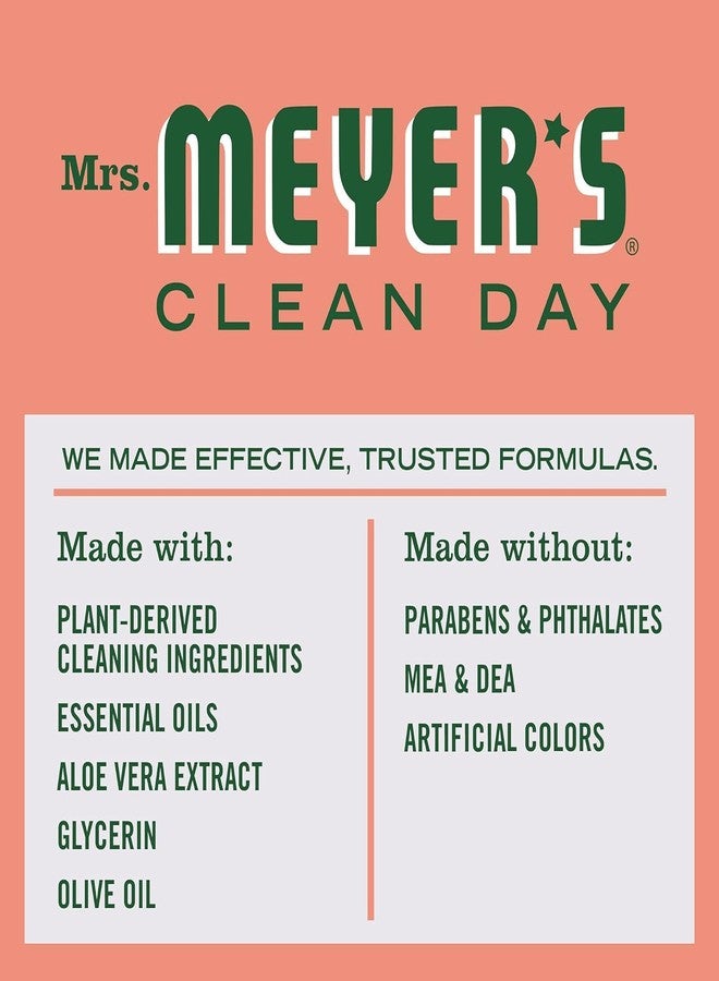 Mrs. Meyer's Liquid Hand Soap Refill Pouch with Geranium, 33 Fl Oz (Pack of 2) - Image 5