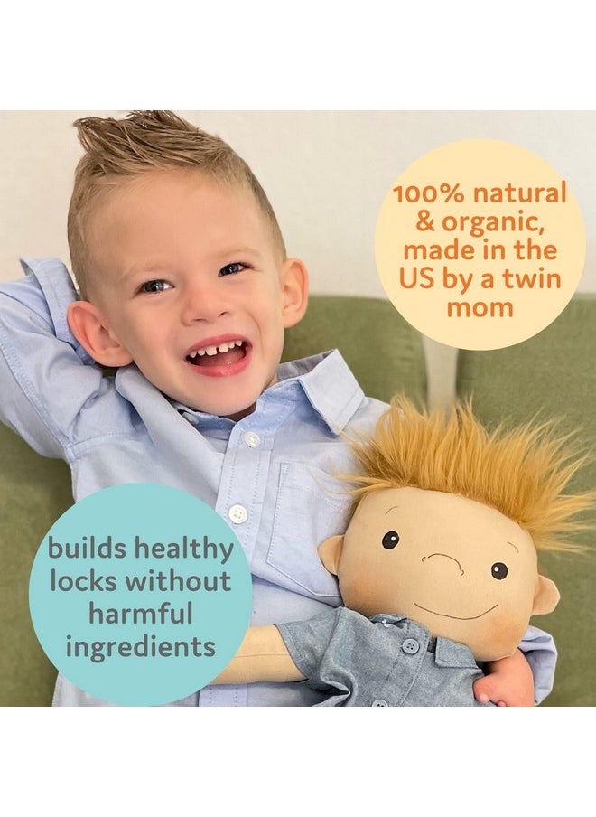 T is for Tame Is For Tame Kids Hair Styling Gel & Hair Mist Bundle Allnatural Alcoholfree Hair Gel & Mist For Kids & Toddlers 2023 Launch Date (Gelmistbundle)  - Image 4