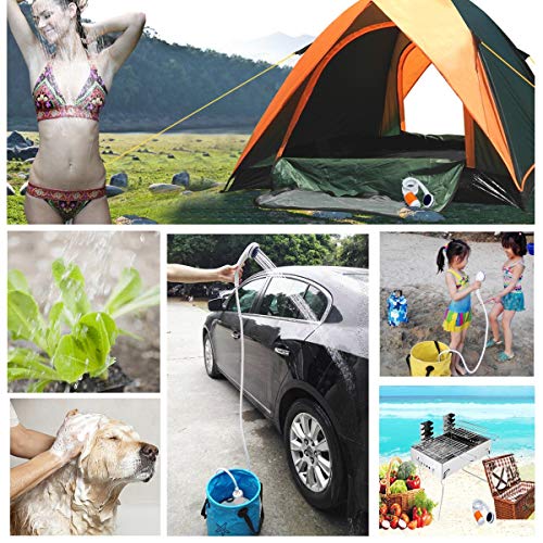 Iron Hammer Portable Shower Camp Shower Rechargeable Shower Camping Shower pet Shower - Image 2
