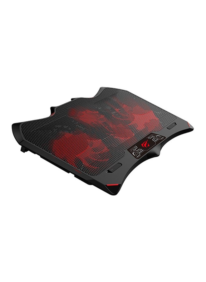 havit Laptop Cooling Pad, 2 Noise Reduction Fans, 3 Height Adjustable, Equipped with 2 USB Ports, Plug and Play - Image 1