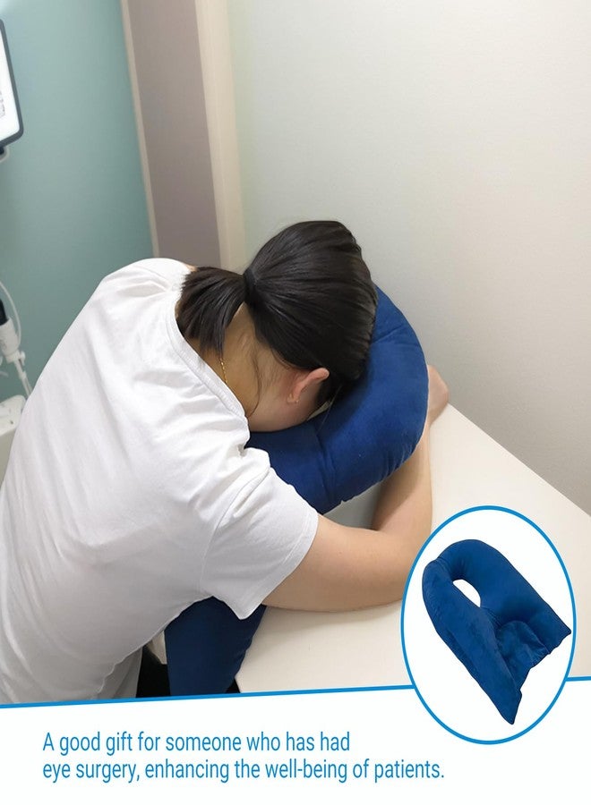 MUROCEA Face Down Pillow for Eye Vitrectomy - Ergonomic Stomach Sleeper Prone Headrest After Eye Procedures, Adjustable Height, 1 Pcs - Image 4