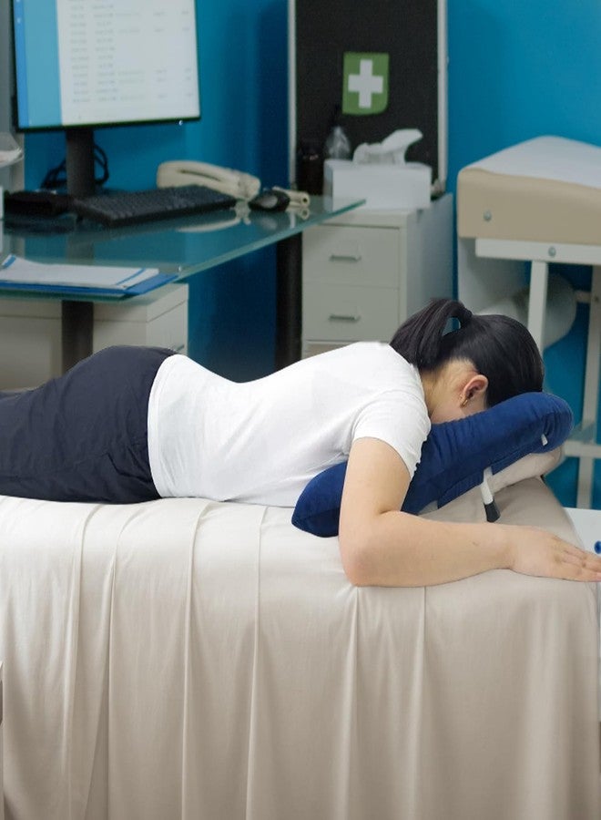 MUROCEA Face Down Pillow for Eye Vitrectomy - Ergonomic Stomach Sleeper Prone Headrest After Eye Procedures, Adjustable Height, 1 Pcs - Image 5