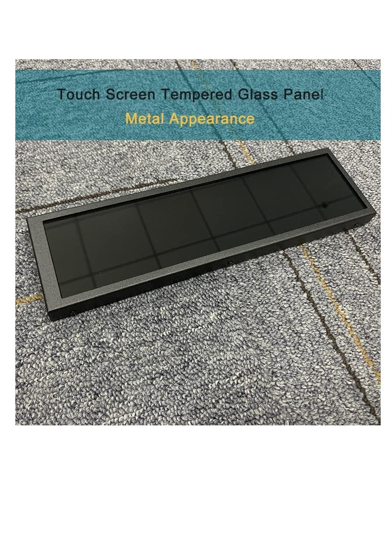 Excefore - Portable Touch Screen Monitor Small, 8.8" HDMI Computer Temp Monitor, PC Temperature Display With Case, 10-Point IPS 60Hz PC Sensor Panel Display for Raspberry Pi Windows, Laptop AIDA64 CPU - Image 1