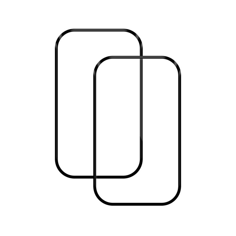 إيروريكس لساعة شاومي ريدمي باند 2، قطعتان من واقي الشاشة الناعم ثلاثي الأبعاد من مادة مركبة - Image 2