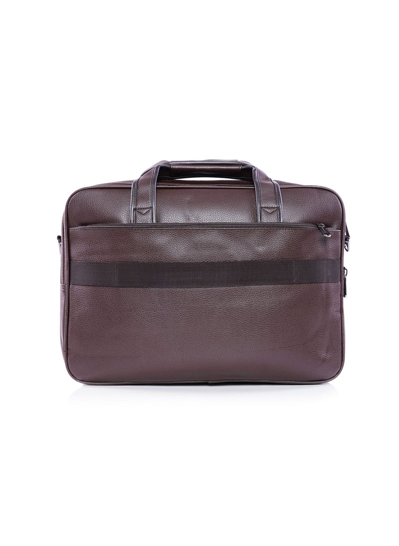 PARAJOHN - Secure Business Professional Multi-Purpose Travel Laptop Bag with Hideaway Handles, Cross Shoulder Strap, Protective Padding / Office Bag, Macbook Bag - Image 1