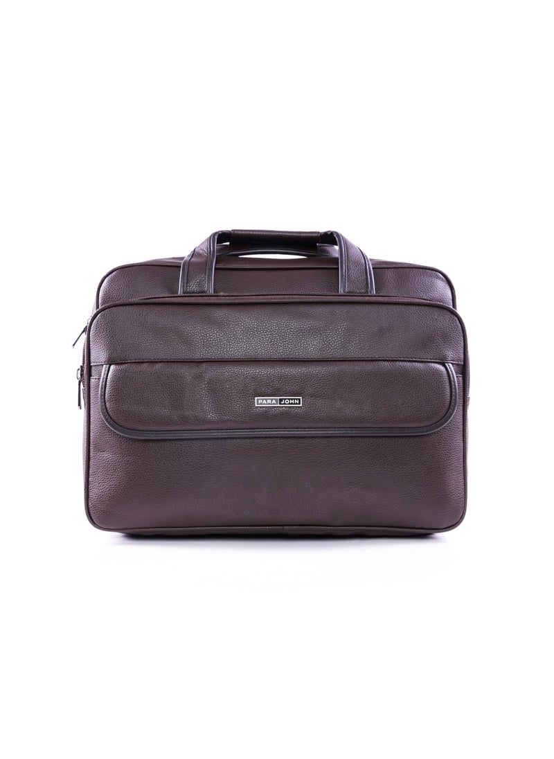 PARAJOHN - Secure Business Professional Multi-Purpose Travel Laptop Bag with Hideaway Handles, Cross Shoulder Strap, Protective Padding / Office Bag, Macbook Bag - Image 1