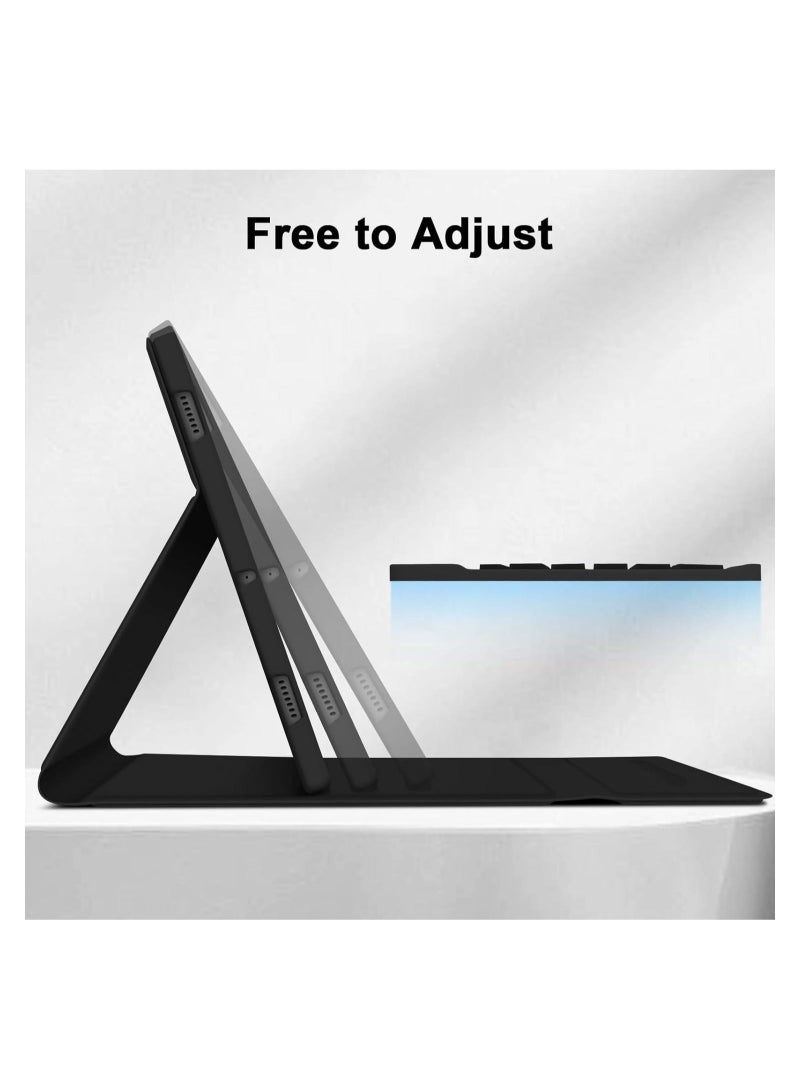 Keyboard Compatible For Samsung Galaxy Tab  S10 Lite 10.9 inch/S10 FE 10.9 inch/S9 FE 10.9 inch/S9 11 inch/S8 11 inch/S7 11 inch, Magnetic Detachable Keyboard Case with S Pen Holder - Image 3