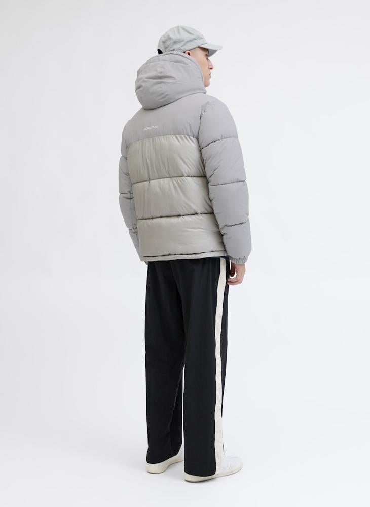 JACK & JONES Essential Puffer Jacket With Hood - Image 2