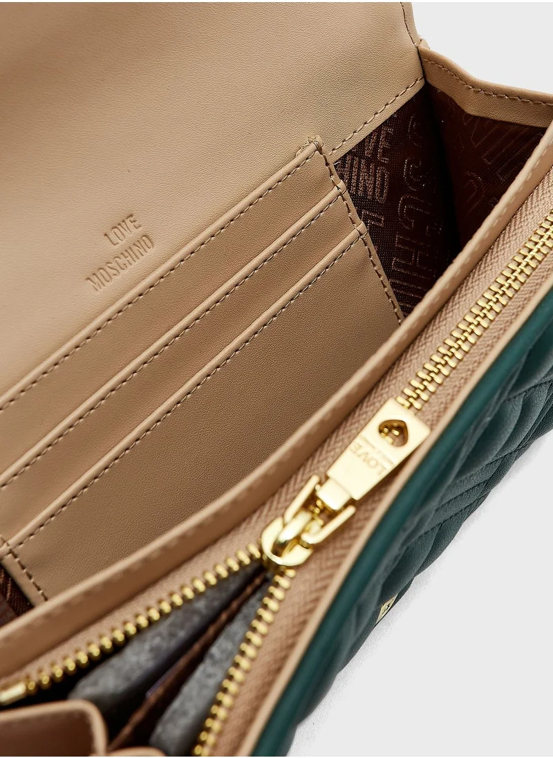 Love Moschino Quilted Purse