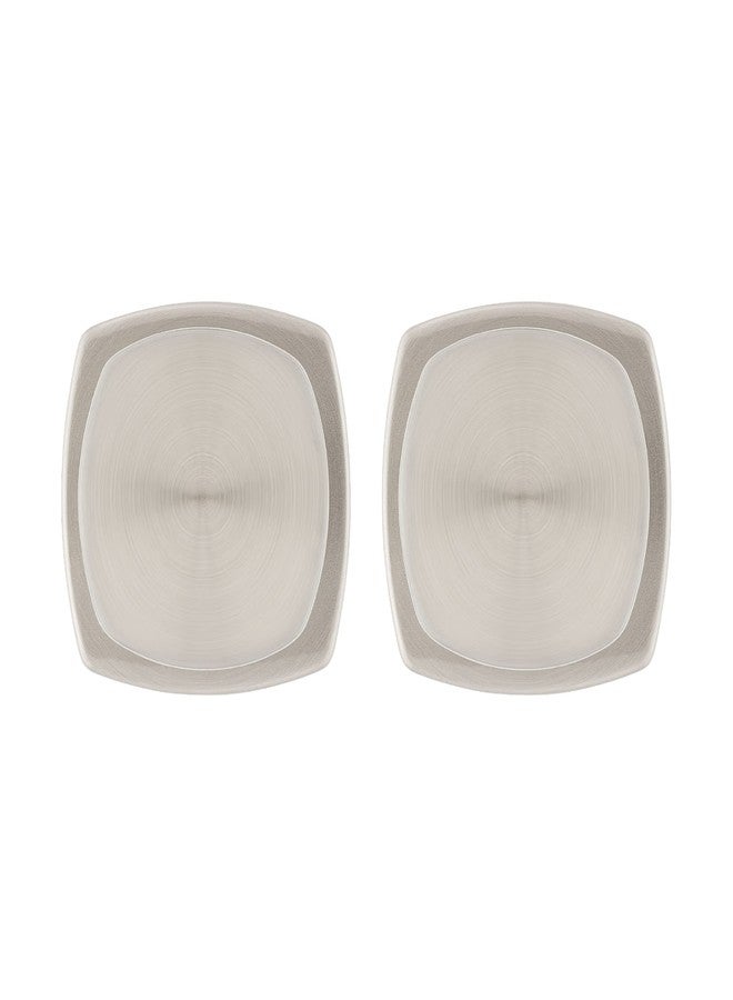 Kwikset Arroyo Knob Interior Passage Door Knob, Handle For Closet and Hallway Doors, Non-Locking Doorknob in Satin Nickel, with Microban Protection - Image 2
