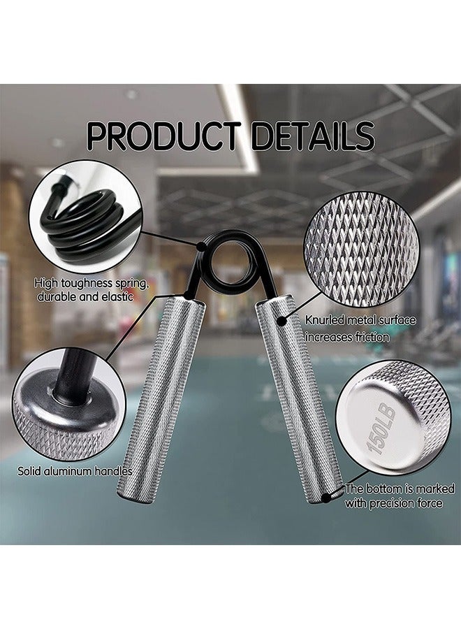 general Metal Hand Gripper Colorful Set, 50LB/22KG-300LB/136KG 6 Pack No Slip Heavy-Duty Grip Strength Trainer with Gift Box, Great Wrist & Forearm Hand Exerciser - Image 3