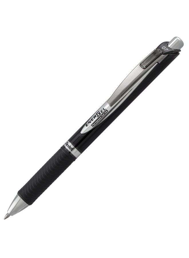 Pentel قلم حبر جل دائم Energel Pro (0.7 مم) حبر أسود 3 عبوات (Blp77Bp3A) - Image 3