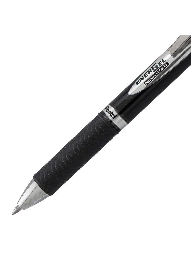 Pentel قلم حبر جل دائم Energel Pro (0.7 مم) حبر أسود 3 عبوات (Blp77Bp3A) - Image 5