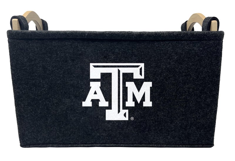 ShopInstaPets NCAA Officially Licensed Basket | Great for Dog Toys & Home Use (Texas A&M Aggies) - Image 4