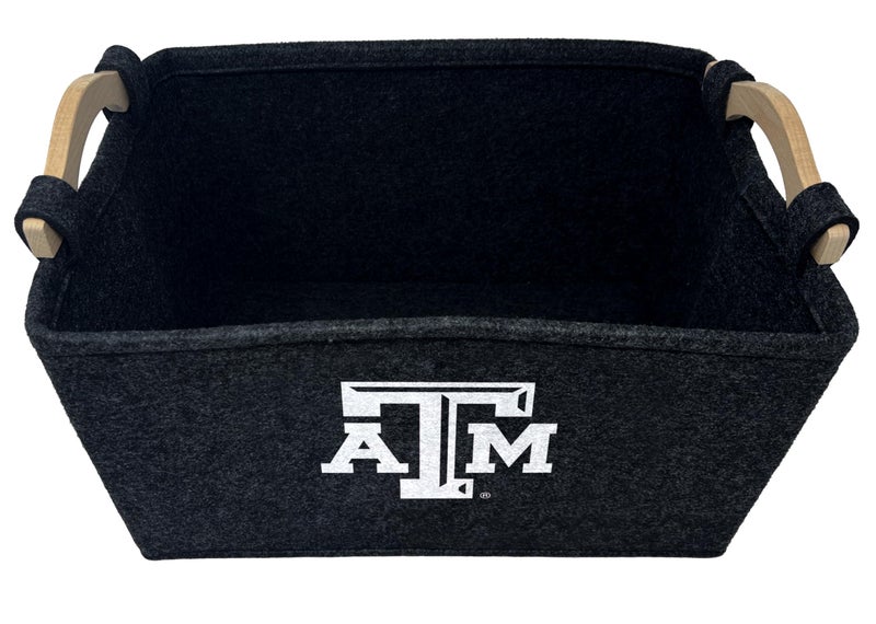 ShopInstaPets NCAA Officially Licensed Basket | Great for Dog Toys & Home Use (Texas A&M Aggies) - Image 2