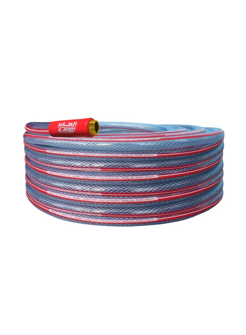 ALAYED Plastic Water Pipe With Coupling For Garden And Outdoor 50M 3/4 Inch 19MM - Image 1