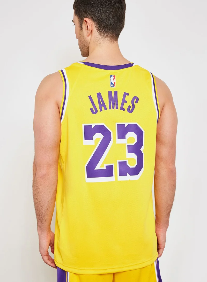 Nike Los Angeles Lakers LeBron James Swingman Jersey