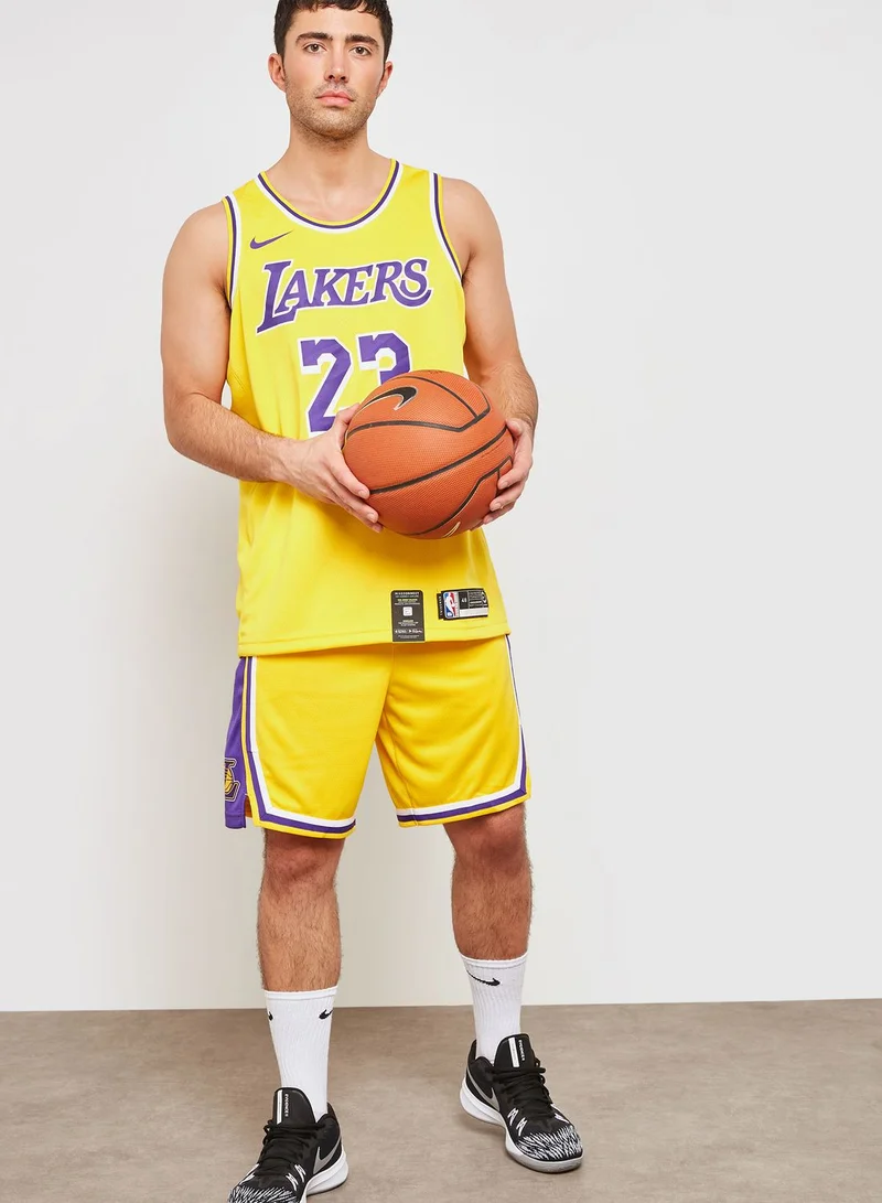 Nike Los Angeles Lakers LeBron James Swingman Jersey