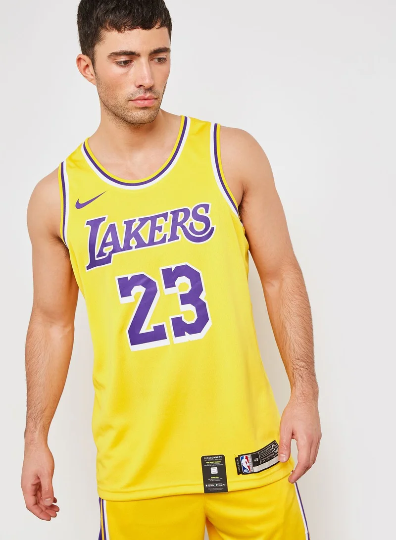Nike Los Angeles Lakers LeBron James Swingman Jersey