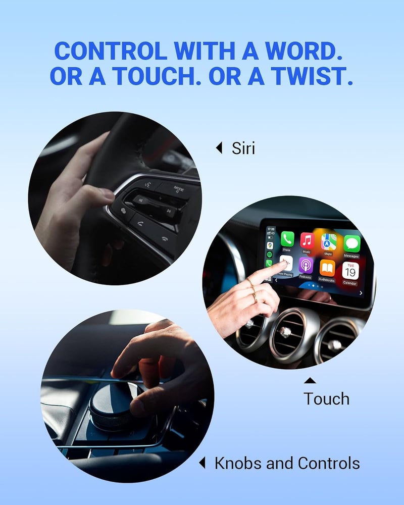 OTTOCAST U2Air Pro Wireless CarPlay Adapter for iPhone - 2025 Version Wired to Wireless CarPlay Dongle - Image 5