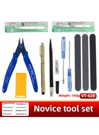 Novice Tools Suit Transformation DIY Production Cutting Pliers Polishing Carving Applicable Gundam/military Model Hand Office-Color:VT-629: Tool Suit - pzsku/Z120050D375C43CD73C81Z/45/1745836503/d99e955d-79c2-45e3-8e6d-74bd1973602f