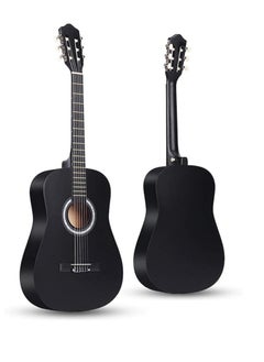 Megarya 39 Inch Classical Guitar Black  - Image 2