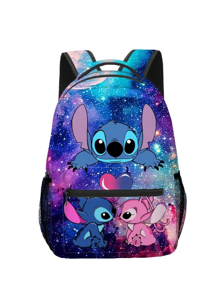Unique anime pattern backpack, showing a unique style - 2 - Image 1