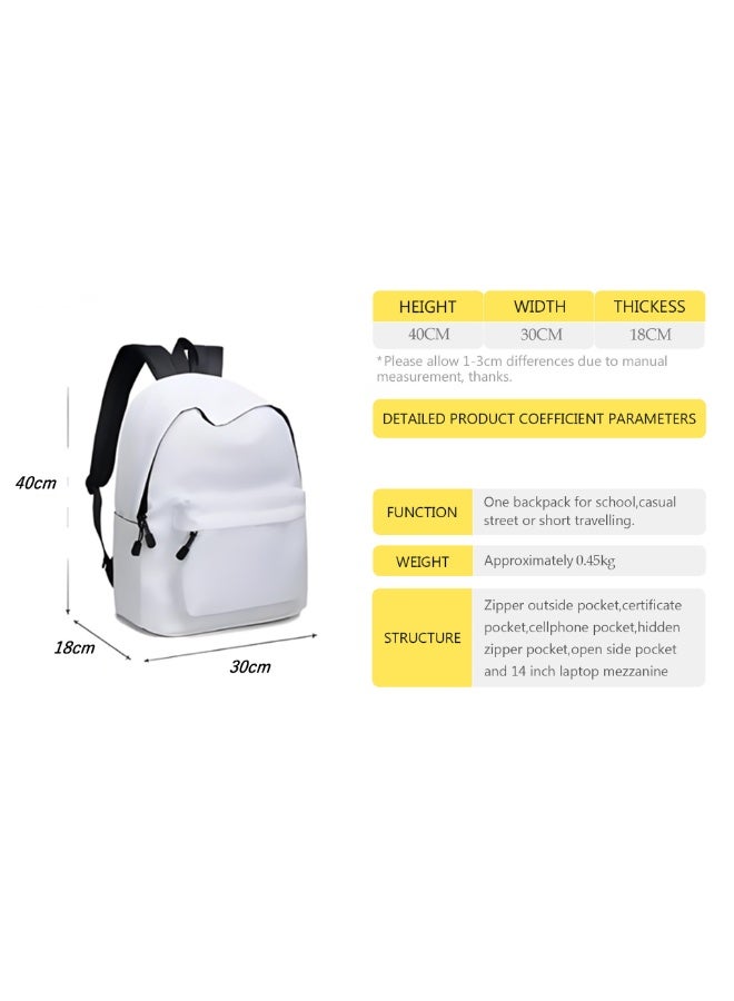 Unique anime pattern backpack, showing a unique style - 2 - Image 2