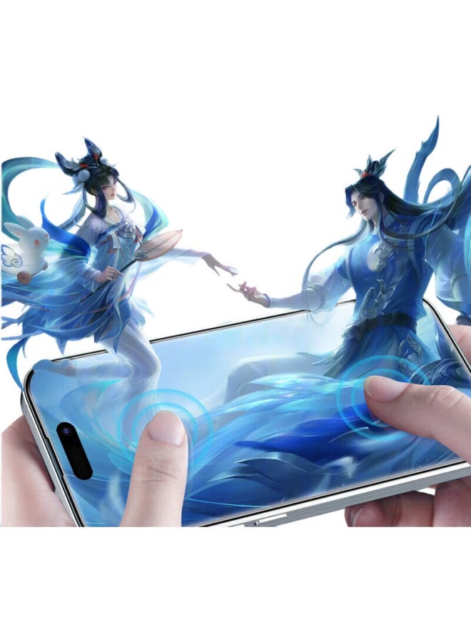 Blueo Blue Gorilla Tempered Glass Screen Protector For Iphone 15, High-Definition Full Coverage Protective Film, Shatterproof Anti-Fingerprint Screen Protector - Image 2