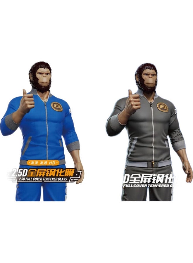 Blueo Blue Gorilla Tempered Glass Screen Protector For Iphone 15, High-Definition Full Coverage Protective Film, Shatterproof Anti-Fingerprint Screen Protector - Image 3