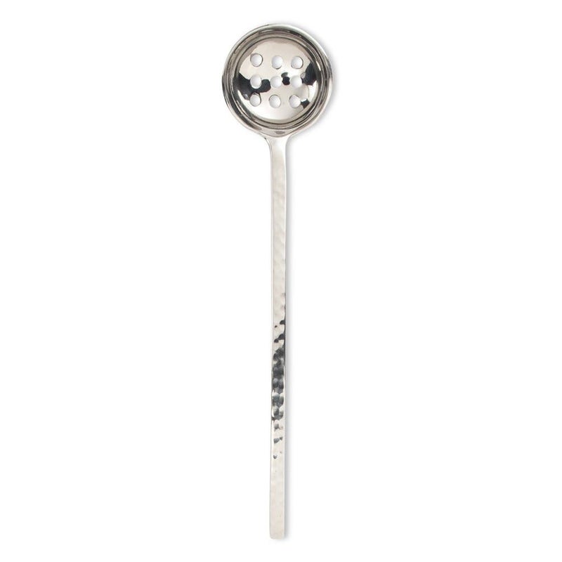 Abbott Collection Stainless Steel Hammered Olive Spoon 7 L