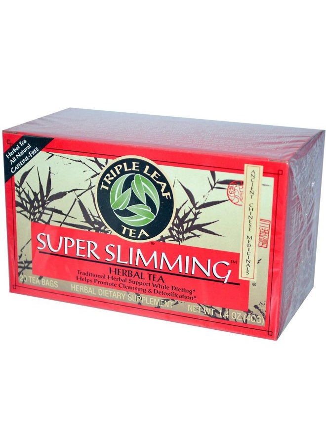 Triple Leaf Tea Super Slimming Tea By Triple Leaf Tea - 20 Bags - Image 1