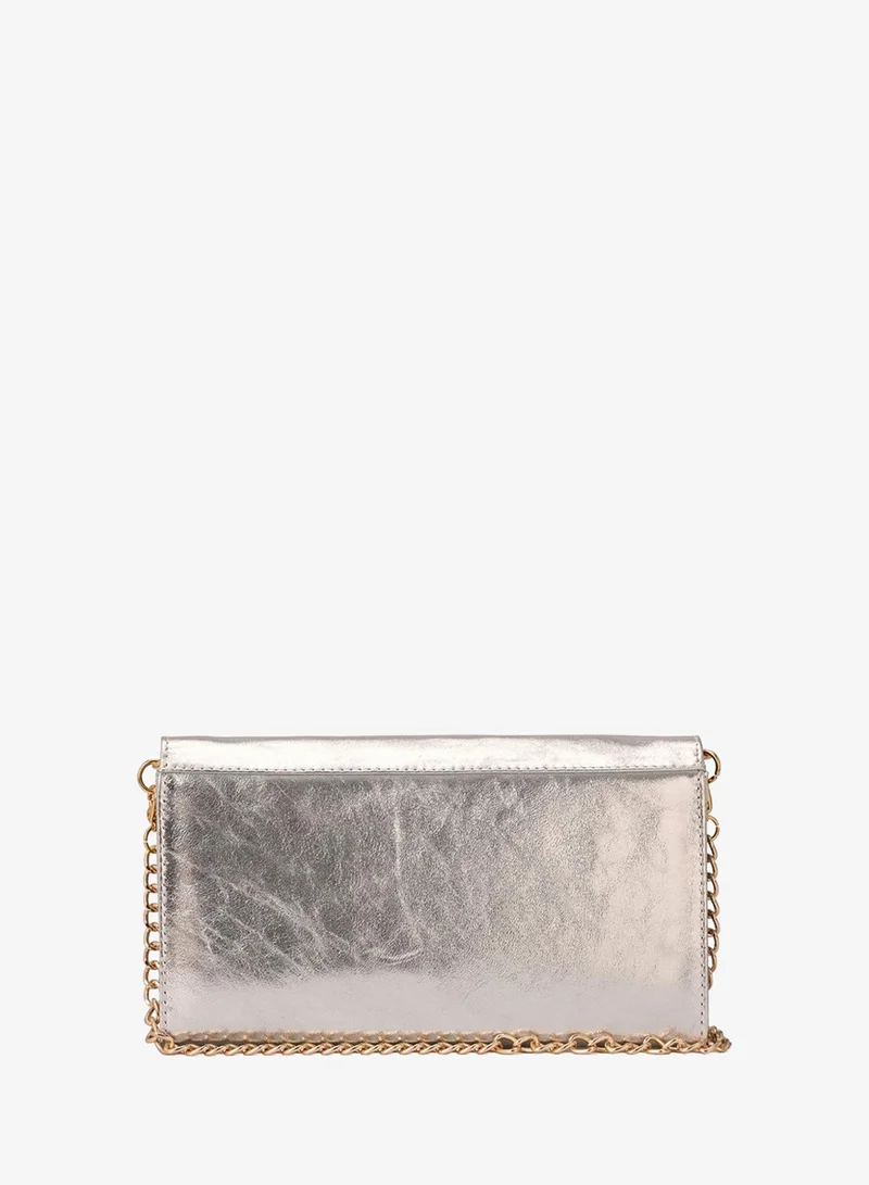 Carmen Steffens  Clutch Shine Silver for Women | Best Price UAE
