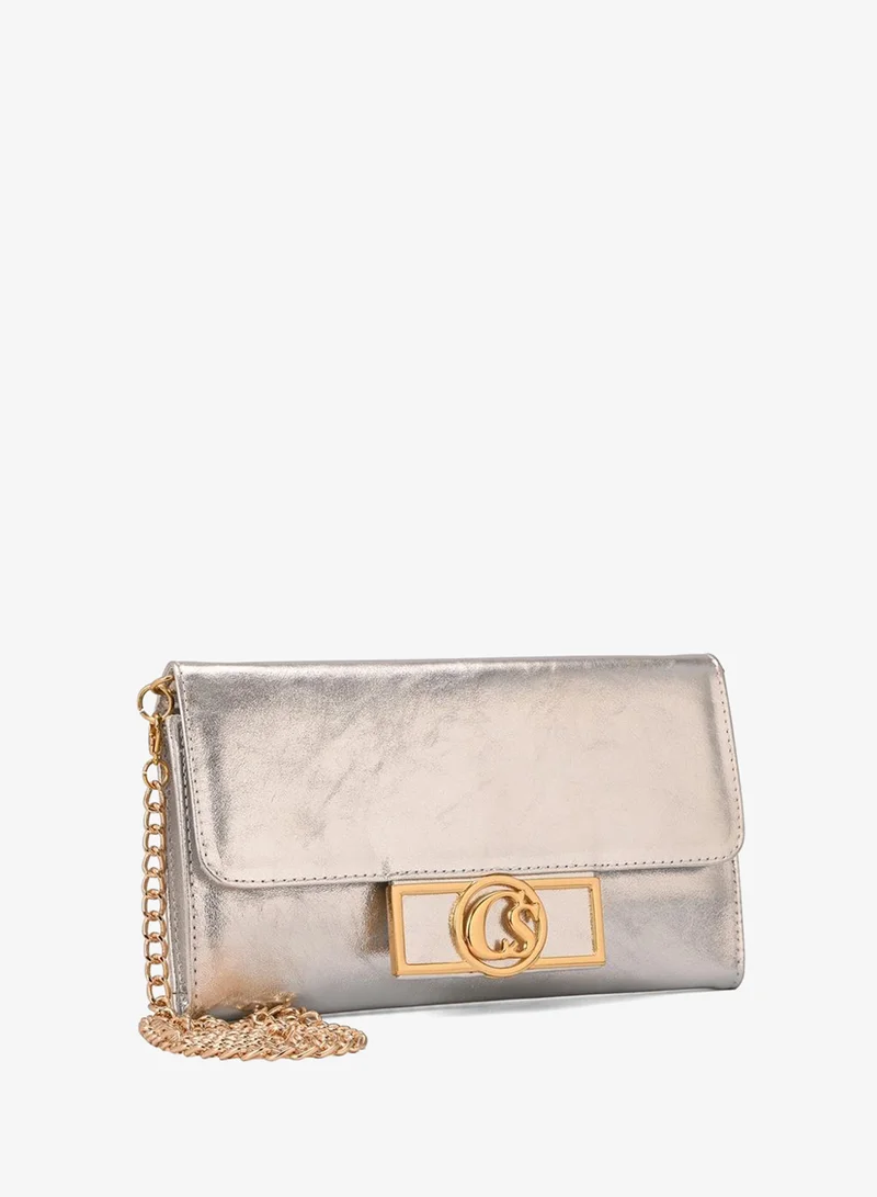 Clutch Shine Silver