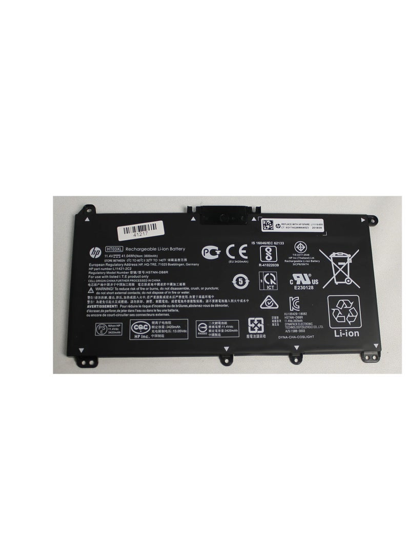 Terabyte بطارية HT03XL لجهاز HP Pavilion X360 14-CD 14-CE 14-CF 14-CW، Pavilion 14-BF، 14-BK، 15-DA، 15-CC، 15-CD، 15-CK - Image 3