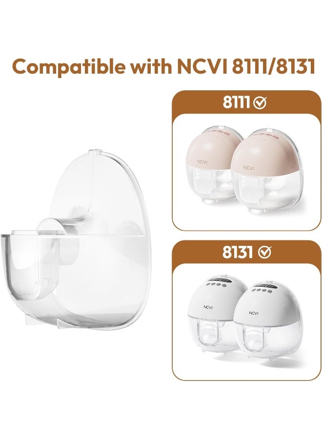 NCVI Replacement Milk Collector Cup Compatible with  Wearable Breast Pump 8111/8131 - Image 2