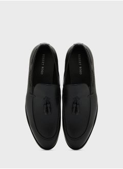 Robert Wood Tassel Detail Formal Slip Ons  - Image 4