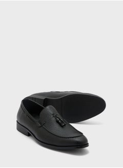 Robert Wood Tassel Detail Formal Slip Ons  - Image 3