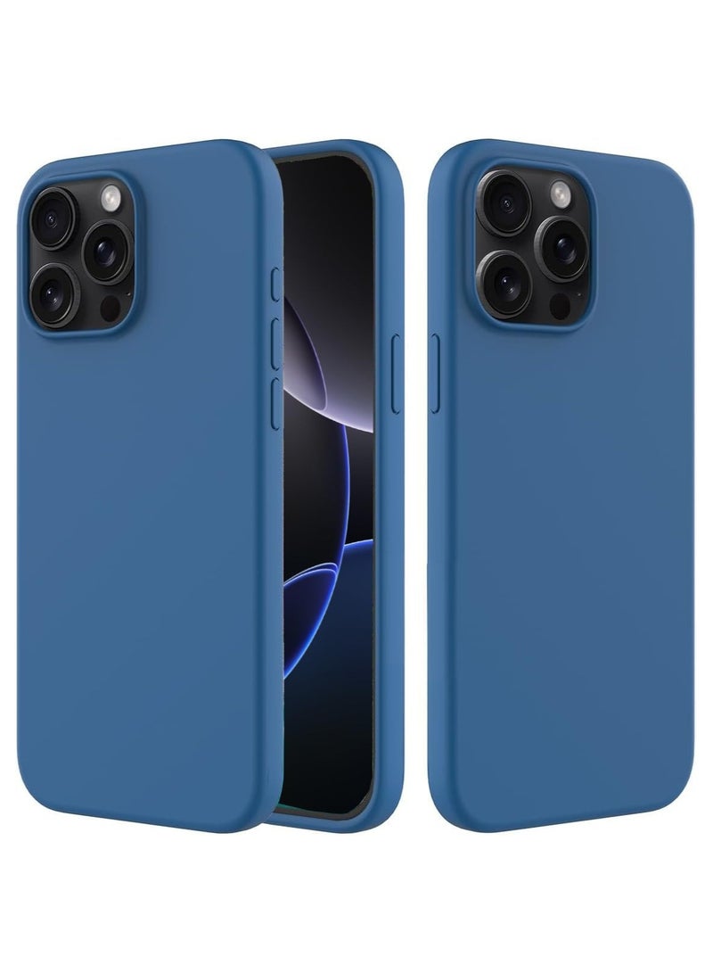 جومو ستور جراب سيليكون سائل لهاتف آيفون 14 برو ماكس (6.7 إنش) – ناعم الملمس، مقاوم للصدمات والخدوش – غطاء حماية كامل مع بطانة داخلية من الألياف الدقيقة - Image 4