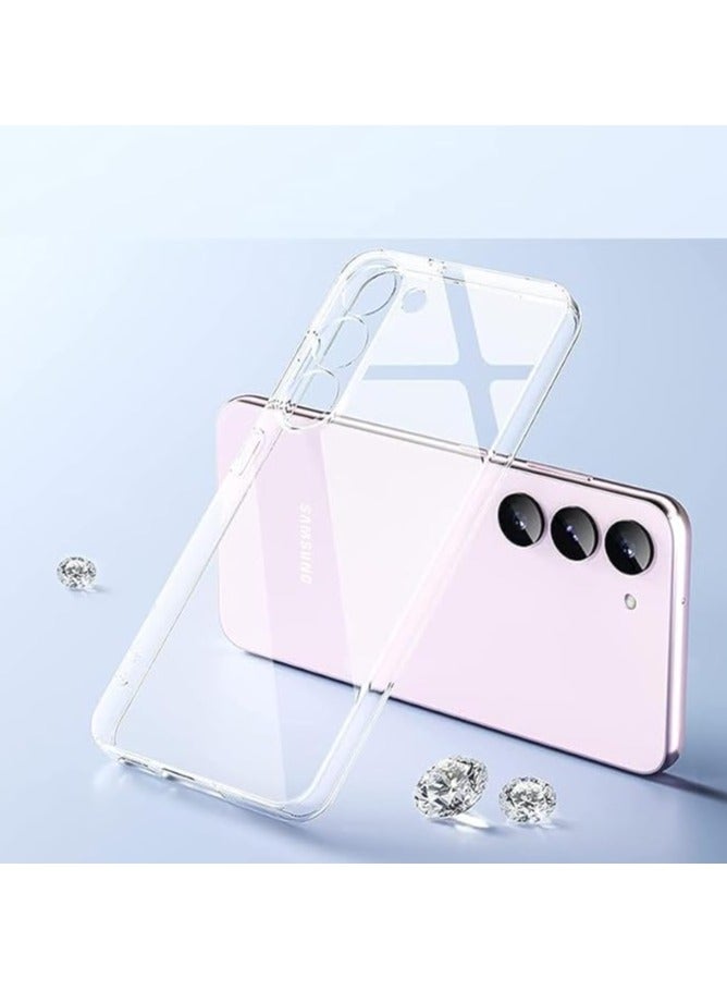 Samsung Galaxy A55 5G Clear Case Soft Flexible Silicone TPU Shockproof Transparent Rubber Back Cover Compatible for Samsung Galaxy A55 5G - Image 2