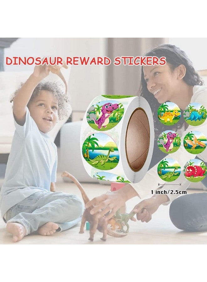 STORE 2508 Store2508 Kids Reward Sticker Roll Set Animal Cartoon Design Stickers 1 Inch Diameter 2000 Pcs  - Image 4