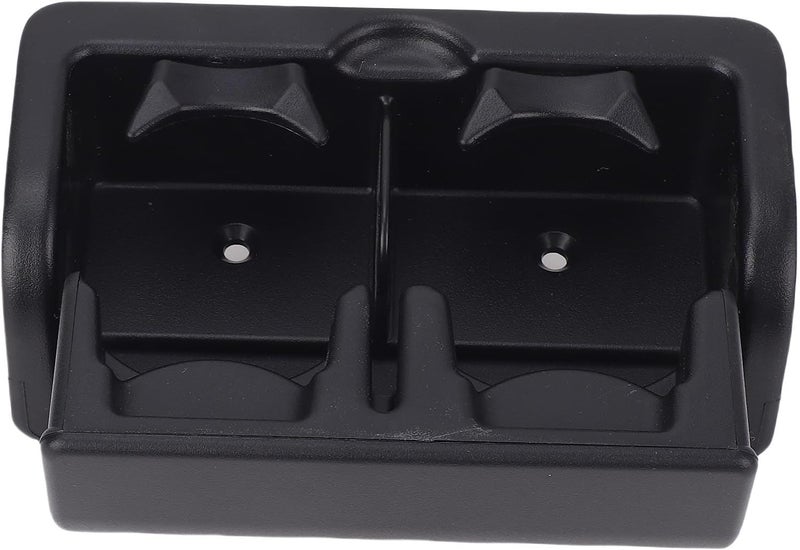 Rear Seat Cup Holder, Direct Replacement ABS Material Console Drink Holder with for QX56 2012 2013 QX80 2014 2018 Armada 2017 2019 (Black) - Image 4