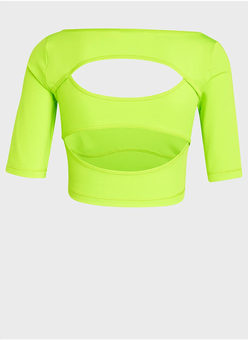 ستيلا مكارتني من اديداس Stella Mccartney Cropped Top