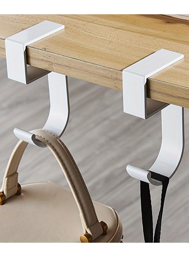 Mysterious Black Bookbag Hook No Adhesive Needed Removable Portable Desk Organizer - Image 5