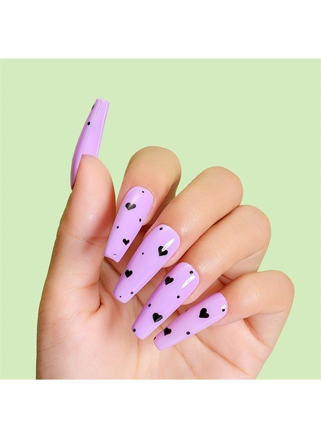 AIMEILI Soak Off U V LED Gel Nail Polish - Neon Lavender (060) 10ml  - Image 2