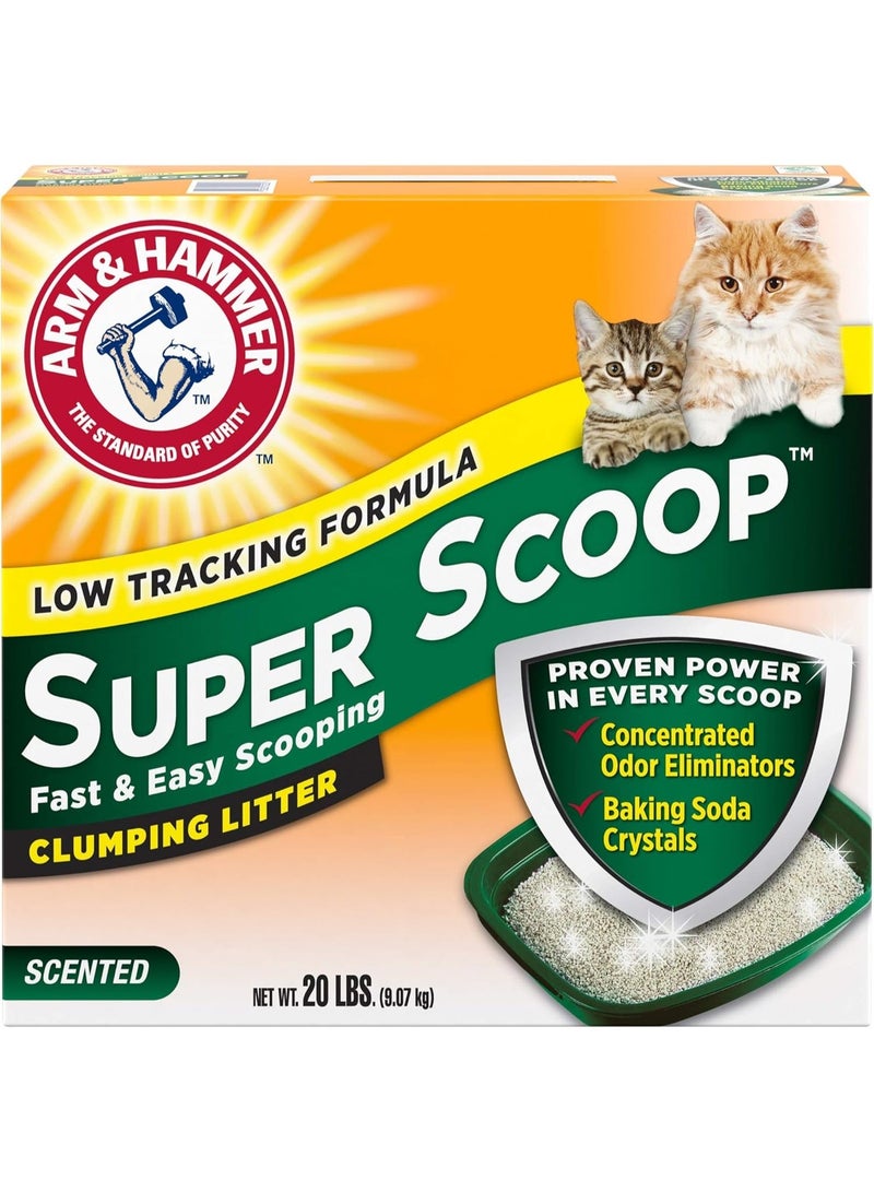 Arm & Hammer Arm&Hammer Scented Super Scoop Clumping Litter 9.07kg - Image 1
