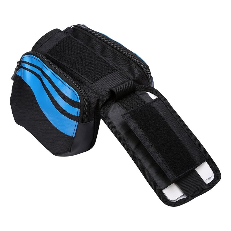 B-SOUL Bicycle Front Tube Bag High-Grade Waterproof Bike Frame Bag - Durable Wear-Resistant Cycling Handlebar Bag for Long Distance Cycling - Image 4