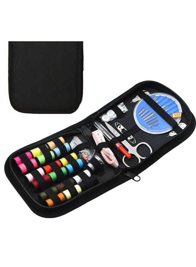 FunBlast 67 Pcs Sewing Kit, Needle and Thread Box, Small & Portable Travel Sewing Kits Box, Tailoring Accessories, Emergency Stitching Kit, Travel Sewing Box, Stitching Items Box for Home, Ladies - Image 1